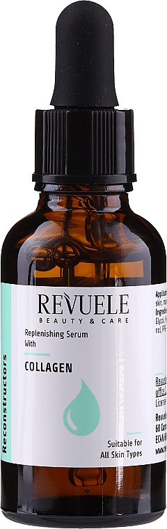 Regenerierendes Gesichtsserum mit Kollagen - Revuele Replenishing Serum With Collagen — Bild N3