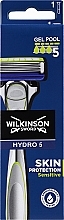 Düfte, Parfümerie und Kosmetik Rasierer mit 1 Ersatzklinge - Wilkinson Sword Hydro 5 Skin Protection Sensitive