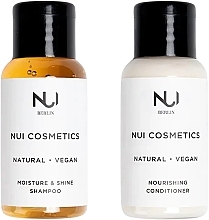 Haarpflegeset - NUI Cosmetics Natural Hair CareTravel Set (Shampoo 30ml + Conditioner 30ml) — Bild N1