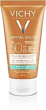 Mattierende Sonnenschutzemulsion für das Gesicht SPF 50 - Vichy Capital Soleil SPF 50 Emulsion Anti-Brillance IP50 — Bild N1