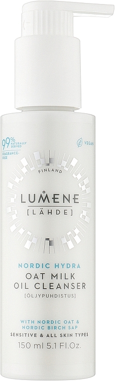 Reinigungsöl mit Hafermilch - Lumene Nordic Hydra Oat Milk Oil Cleanser — Bild N1