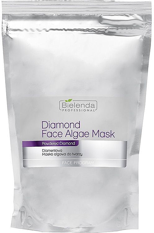 Alginat-Gesichtsmaske mit Diamantpulver - Bielenda Professional Diamond Face Algae Mask (Nachfüller)