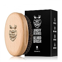 Düfte, Parfümerie und Kosmetik Bartbürste aus Holz - Angry Beards Beard Brush Harden