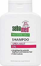 Shampoo für juckende Kopfhaut und trockenes Haar mit 5% Urea - Sebamed Dry Skin Hair Shampoo 5% Urea — Bild N1