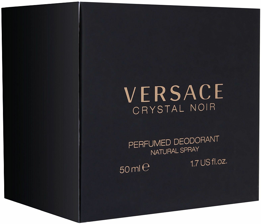 Versace Crystal Noir Deo - Parfümiertes Deospray — Bild N1