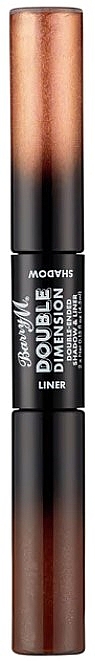 Lidschatten und Eyeliner - Barry M Double Dimension Double Ended Shadow and Liner — Bild N2