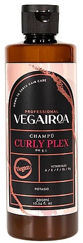 Haarshampoo - Vegairoa Curly Plex Shampoo  — Bild N1