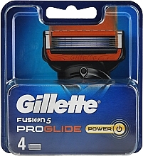 Düfte, Parfümerie und Kosmetik Ersatzklingen 4 St. - Gillette Fusion5 ProGlide Power
