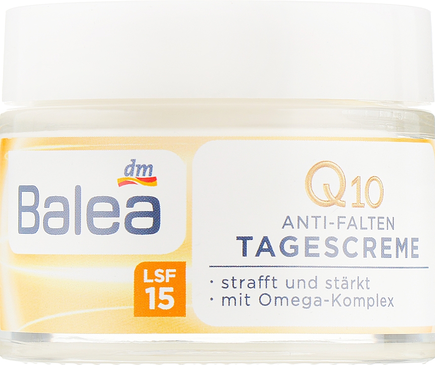 Anti-Falten Tagescreme mit Omega-Komplex - Balea Anti-Falten Q10 — Bild N2