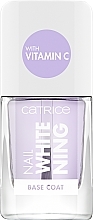 Düfte, Parfümerie und Kosmetik Nagelunterlack - Catrice Nail Whitening Base Coat