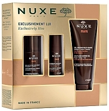 Geschenkset (Gesichtsgel 50 ml + Deo 50 ml + Duschgel 200 ml) - Nuxe Men Exclusively Him — Bild N1