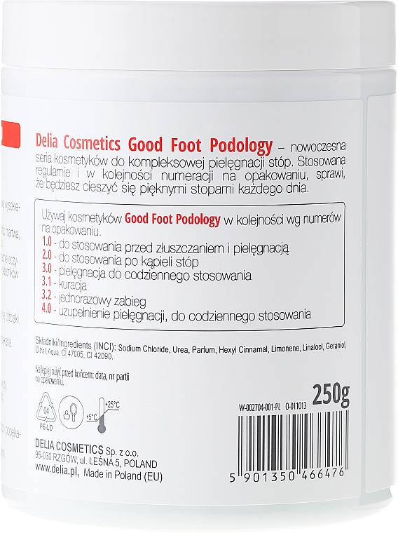 Perlensalzbad für Füße - Delia Cosmetics Good Foot Podology Nr 1.0 — Bild N2