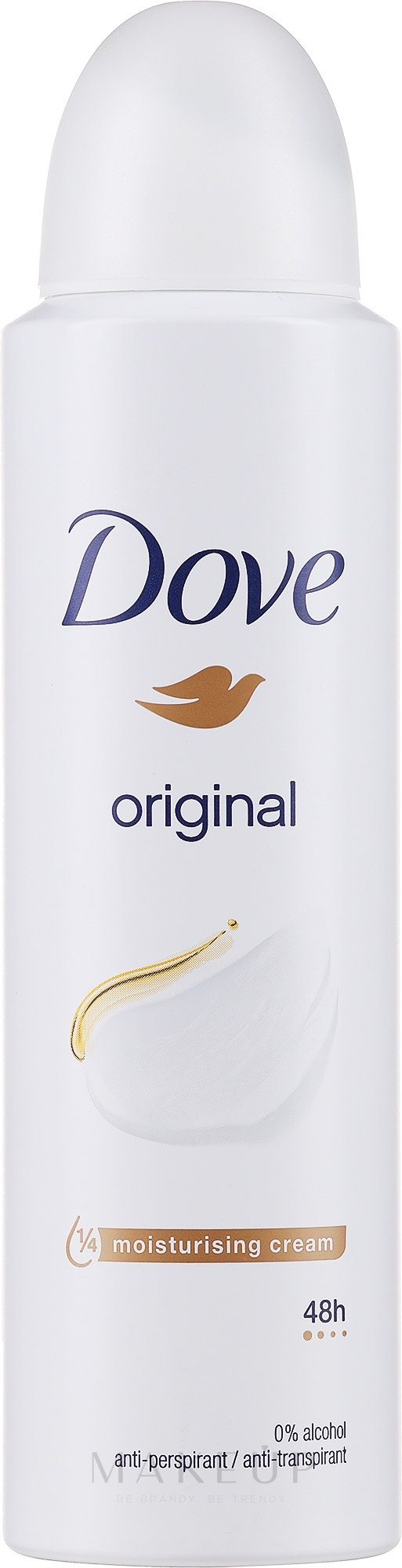 Deospray Antitranspirant "Original" - Dove — Foto 150 ml