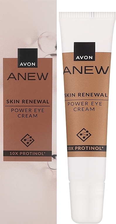 Verjüngende und straffende Augencreme mit Protinol - Avon Anew Skin Renewal Power Eye Cream — Bild N2