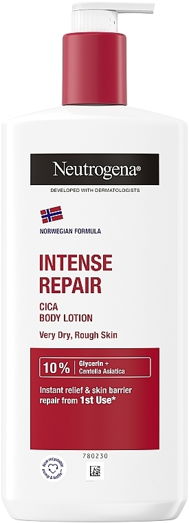 Körperlotion für sehr trockene und raue Haut - Neutrogena Intense Repair Cica Body Lotion — Bild N1