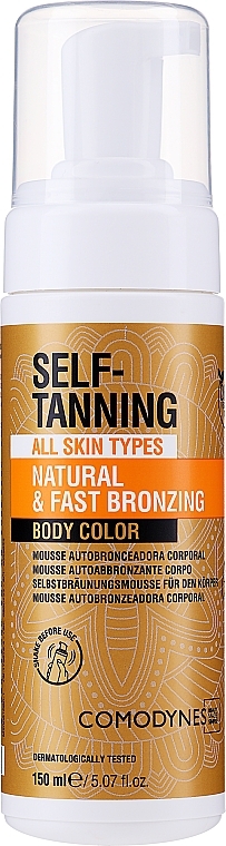 Selbsbräunungsmousse für den Körper - Comodynes Self-Tanning Natural & Uniform Body Color — Bild N1