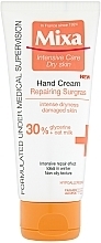 Reparierende Creme für trockene und strapazierte Hände - Mixa Intensive Care Dry Skin Hand Cream Repairing Surgras — Bild N3
