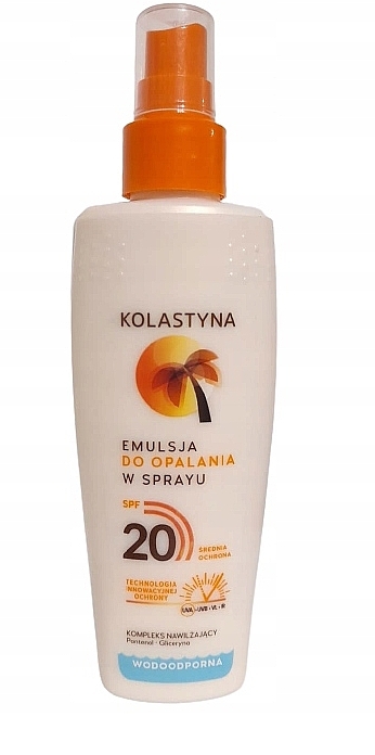 Bräunungslotion - Kolastyna Emulsion Spray Spf 20 — Bild N1