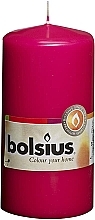 Düfte, Parfümerie und Kosmetik Stumpenkerze Fuchsia 120x58 mm - Bolsius Candle