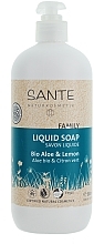 Flüssigseife Aloe Vera und Zitrone - Sante Soft Soap Hand — Bild N2
