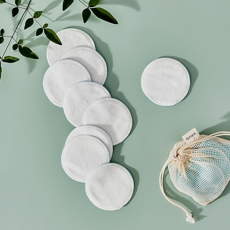 Wiederverwendbare Gesichtsreinigungspads - Alma K. Reusable Facial Cleansing Pads  — Bild N7