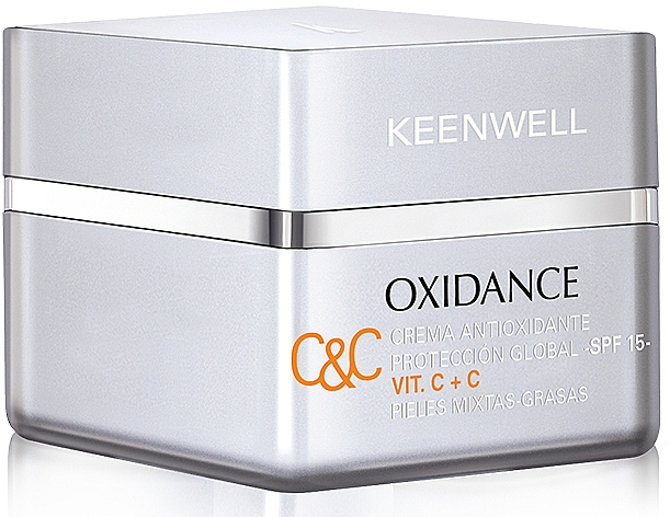 Antioxidative und schützende Gesichtscreme mit Vitamin C - Keenwell Oxidance Antioxidante Multidefense Day Cream Vit. C+C SPF 15 — Bild N1