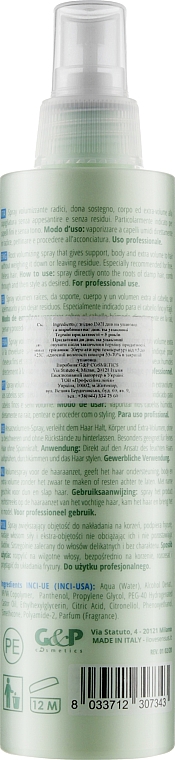 Spray für Haarvolumen - Sensus Tabu Roots Volume 23 — Bild N2