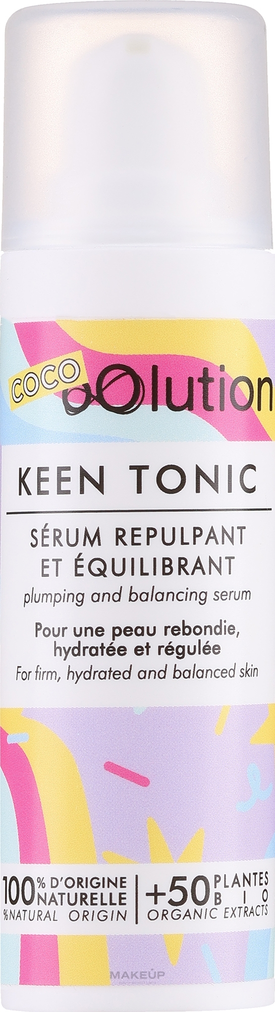 Biologisches, straffendes und feuchtigkeitsspendendes Serum - oOlution Keen Tonic Plumping and Balancing Serum  — Bild 30 ml
