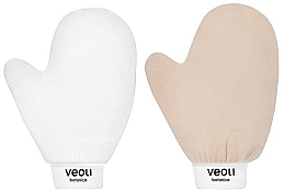Düfte, Parfümerie und Kosmetik Körperpflegeset - Veoli Botanica (Peeling-Handschuh 1St. + Applikator-Handschuh für Selbstbräuner 1St.)