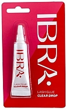 Düfte, Parfümerie und Kosmetik Wimpernkleber - Ibra Makeup Lash Glue Clear Drop