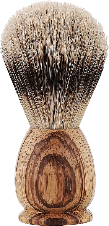 Rasierpinsel klein - Acca Kappa Apollo Zebrawood Shaving Brush — Bild N1