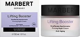 Straffende Gesichtscreme für die Nacht - Marbert Lifting Booster Firming Night Cream Anti-Aging — Bild N2