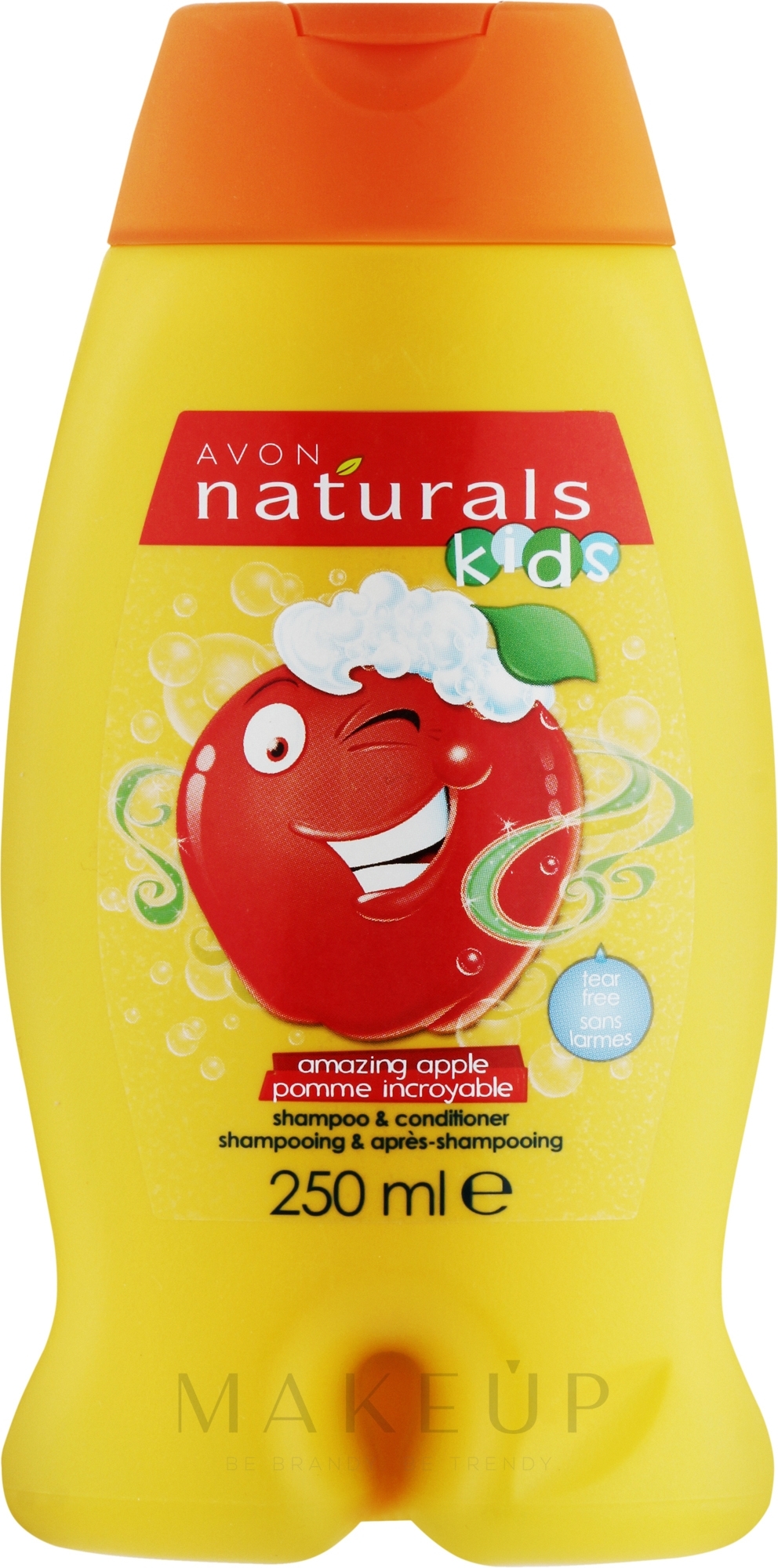 2in1 Shampoo und Haarspülung für Kinder mit Apfelduft - Avon — Bild 250 ml