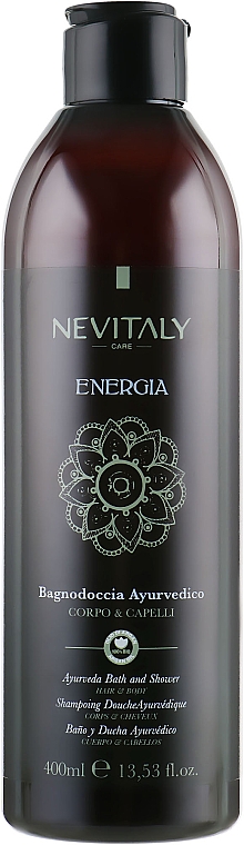 Ayurvedisches Reinigungsmittel für Körper, Gesicht und Haare - Nevitaly Energia Ayurveda Bath&Shower — Bild N1