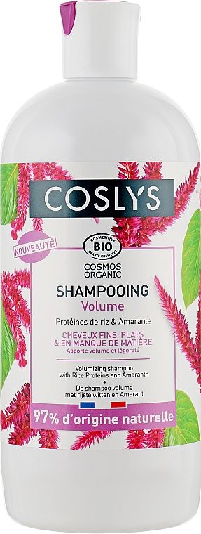 Volumengebendes Shampoo mit Reis- und Amaranthproteinen - Coslys Shampoo Volume Rice Protein & Amaranth — Bild N1