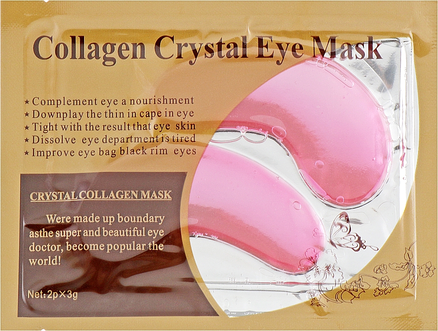 Anti-Falten Augenpatches mit Kollagen und Schneckenschleim - Veronni Collagen Crystal Eye Mask — Bild N1