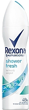 Düfte, Parfümerie und Kosmetik Deospray - Rexona Motion Sense Shower Fresh Deo Spray