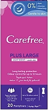 Düfte, Parfümerie und Kosmetik Slipeinlagen für extra Schutz 20 St. - Carefree Plus Large Light Scent