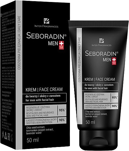 Gesichtscreme für Männer - Seboradin Men Face Cream For Men With Facial Hair — Bild N1