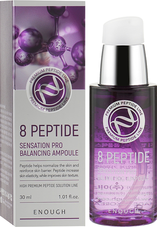 Gesichtsserum mit Peptiden - Enough 8 Peptide Sensation Pro Balancing Ampoule — Bild N1