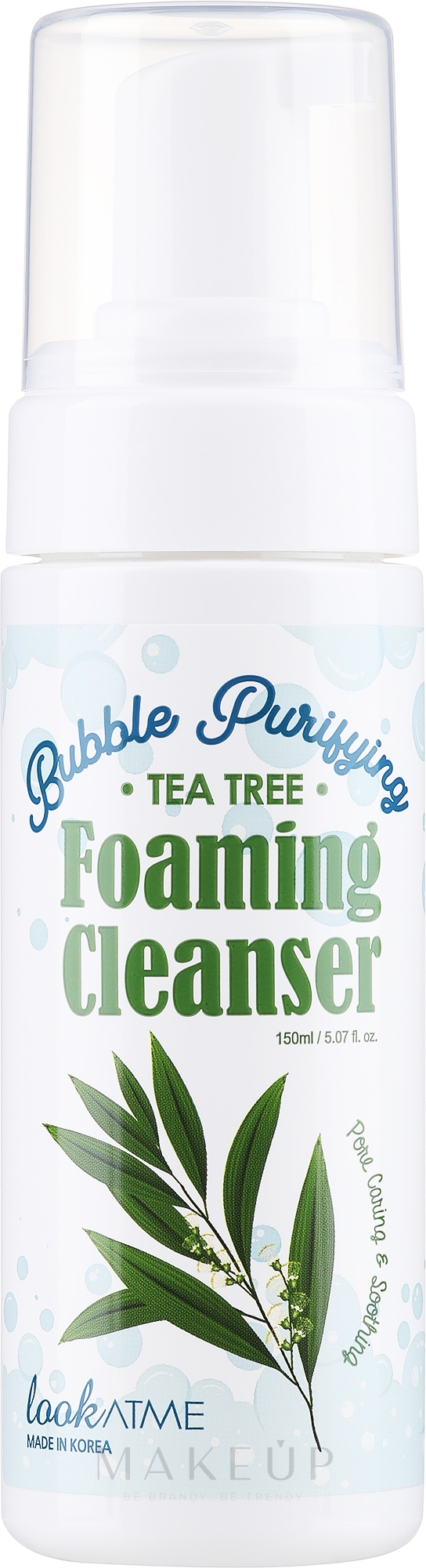 Waschschaum - Look At Me Bubble Purifying Foaming Facial Cleanser Tea Tree Foam — Bild 150 ml