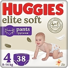 Windelhöschen Elite Soft Pants Größe 4 9-14 kg 38 St. - Huggies — Bild N1