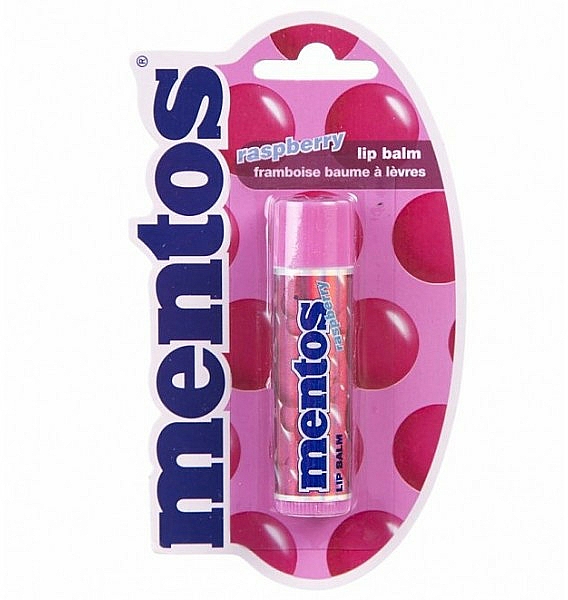 Lippenbasam mit Himbeergeschmack - Mentos Raspberry Lip Balm — Bild N1