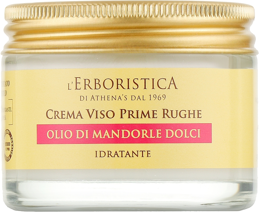 Creme gegen erste Falten mit Mandelöl - L'Erboristica Creme Viso Prime Rughe von Athena — Bild N2