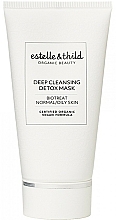 Düfte, Parfümerie und Kosmetik Tiefenreinigende Detox-Maske für normale und fettige Haut - Estelle & Thild BioTreat Deep Cleansing Detox Mask