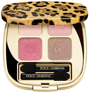 Lidschattenpalette - Dolce&Gabbana Felineyes Powder Eyeshadow Quad — Bild 06 - Romantic Rose
