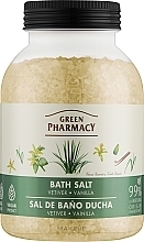 Badesalz mit Vetiver und Vanille - Green Pharmacy — Bild N1