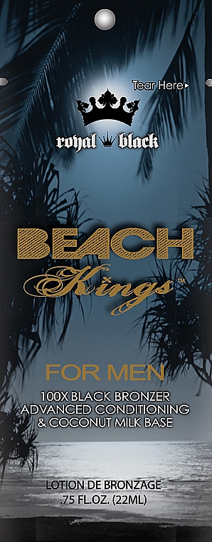 Sonnenbank-Bräunungscreme für Männer - Tan Asz U Beach Kings For Men (Probe)  — Bild N1