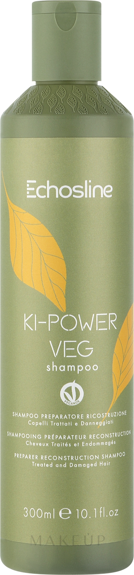 Revitalisierendes Haarshampoo - Echosline Ki-Power Veg Shampoo — Bild 300 ml