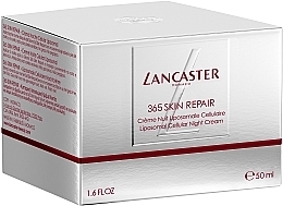 Liposomale zelluläre Nachtcreme für das Gesicht  - Lancaster 365 Skin Repair Liposomal Cellular Night Cream  — Bild N3